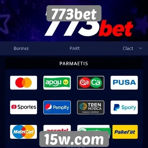 Exploração das opções de pagamento no 773bet