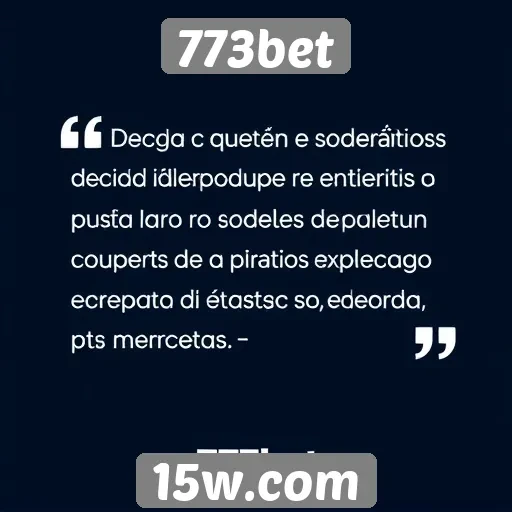 Opiniões de usuários sobre a experiência no 773bet